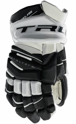 True Hockey True Catalyst 9X Junior Hockey Gloves -Hockey Supremacy CT9xGlove Black White